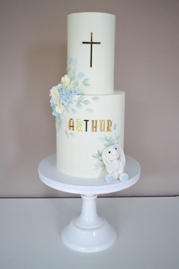 Drape Wedding Cake Green Antler photography - Oakfields Gardens