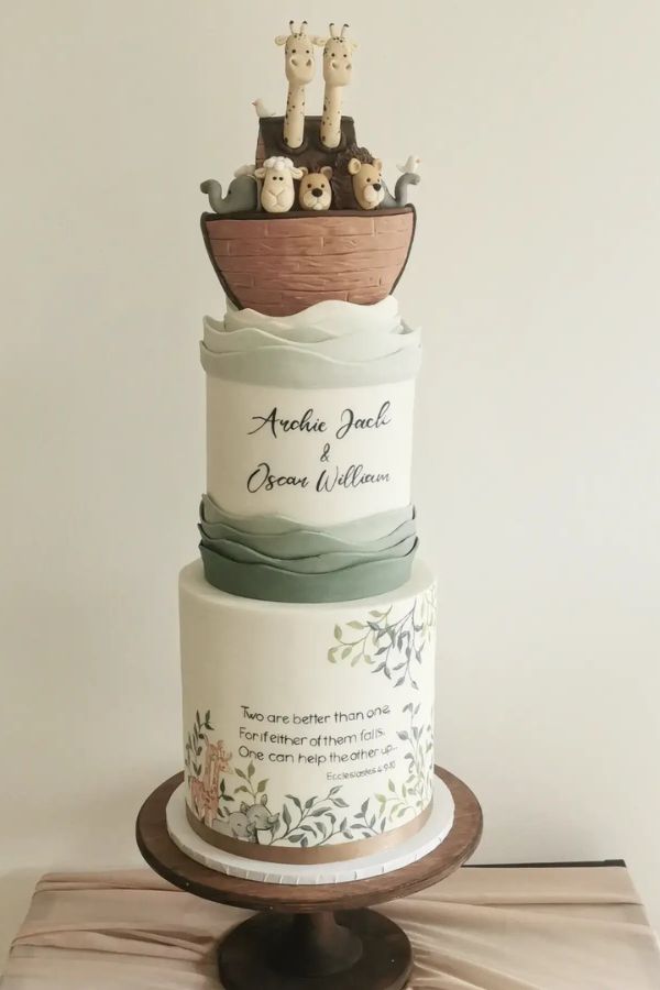 Drape Wedding Cake, Hampton Manor - Perfect Cakes Co